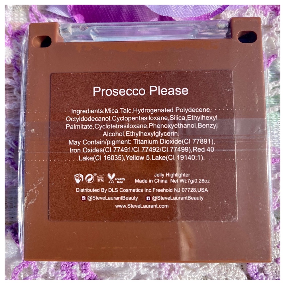 2Pc Set STEVE LAURANT JELLY HIGHLIGHTER Prosecco & Rimmel STAY MATTE 004 - Picture 6 of 16